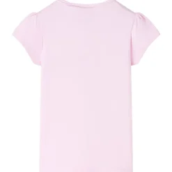 T-shirt til børn str. 116 lyserød