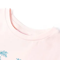 T-shirt til børn str. 92 lyserød
