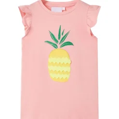 T-shirt til børn str. 116 lyserød