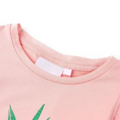 T-shirt til børn str. 116 lyserød