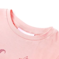 T-shirt til børn str. 104 lyserød