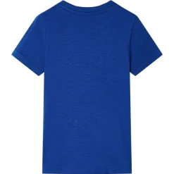 T-shirt til børn str. 128 mørkeblå