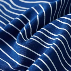 T-shirt til børn str. 128 mørkeblå