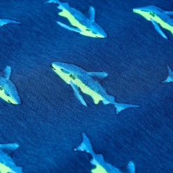 T-shirt til børn str. 92 mørkeblå