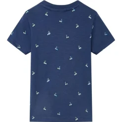 T-shirt til børn str. 92 mørkeblå