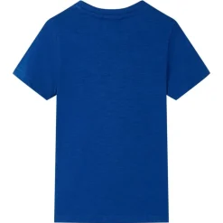 T-shirt til børn str. 104 mørkeblå