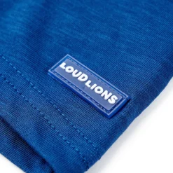 T-shirt til børn str. 128 mørkeblå
