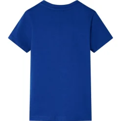 T-shirt til børn str. 104 mørkeblå