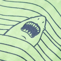 T-shirt til børn str. 128 neongrøn