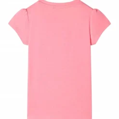 T-shirt til børn str. 92 neon-pink
