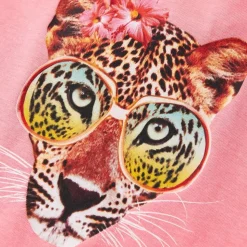 T-shirt til børn str. 92 neon-pink
