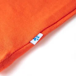 T-shirt til børn str. 116 orange