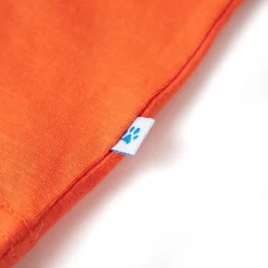 T-shirt til børn str. 128 orange
