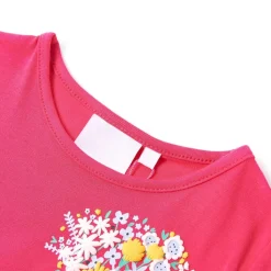 T-shirt til børn str. 116 pink