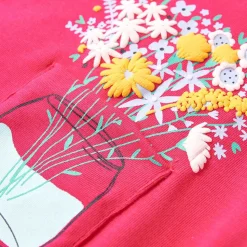 T-shirt til børn str. 116 pink