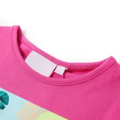 T-shirt til børn str. 104 pink