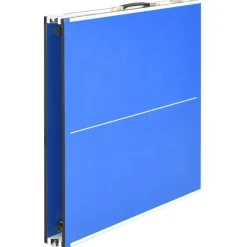 vidaXL 1,5 meter bordtennisbord med net 152 x 76 x 66 cm blå
