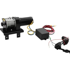 vidaXL 12 V elektrisk kranspil 1360 kg med monteringsplade og lederulle