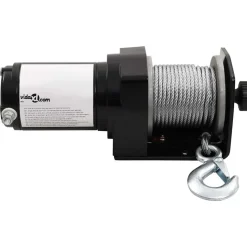 vidaXL 12 V elektrisk kranspil 1360 kg med monteringsplade og lederulle