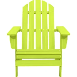 vidaXL Adirondack-havestol massivt grantræ grøn