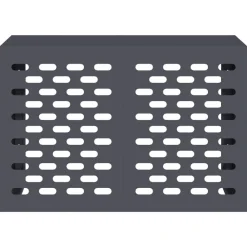 vidaXL Air Conditioner Cover Antracit 90 x 40 x 60 cm Stål