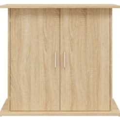 vidaXL akvariestativ Sonoma eg 81x36x73 cm konstrueret træ