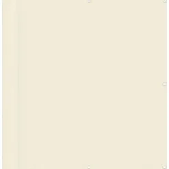 vidaXL Altan Skærm Creme 110 x 500 cm Oxford stof