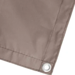 vidaXL Altan Skærm Gråbrun 110 x 500 cm Oxford stof