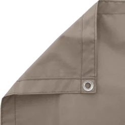 vidaXL Altan Skærm Gråbrun 100 x 700 cm Oxford stof