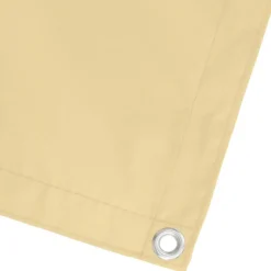 vidaXL Altan Skærm Sandfarvet 100 x 600 cm Oxford stof