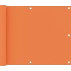 vidaXL altanafskærmning 75x300 cm oxfordstof orange