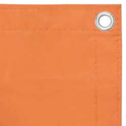 vidaXL altanafskærmning 75x300 cm oxfordstof orange