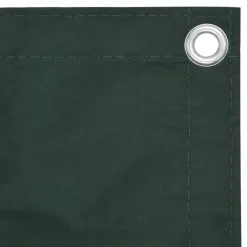 vidaXL altanafskærmning 75x300 cm oxfordstof mørkegrøn