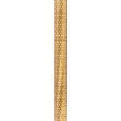 vidaXL altanafskærmning 300x80 cm polyrattan lysebrun