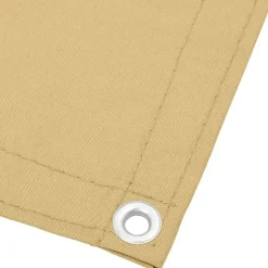 vidaXL altanafskærmning 75x300 cm 100 % polyester sandfarvet