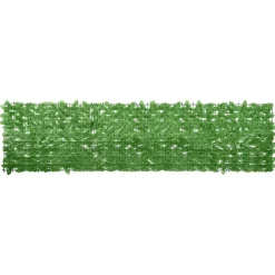 vidaXL altanafskærmning 300x75 cm grønne blade