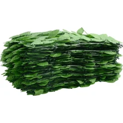 vidaXL altanafskærmning 300x75 cm grønne blade