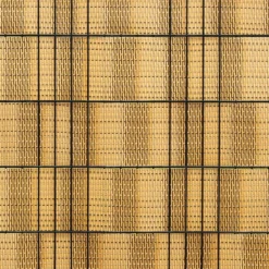 vidaXL altanafskærmninger 10 stk. 255x19 cm polyrattan lysebrun