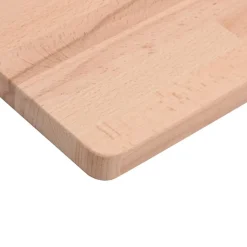 vidaXL arbejdsbænk 100x60x81,5 cm massivt bøgetræ rektangulær