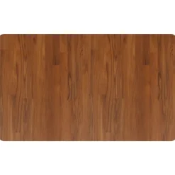 vidaXL arbejdsbænk 100x60x81,5 cm massivt egetræ rektangulær mørkebrun