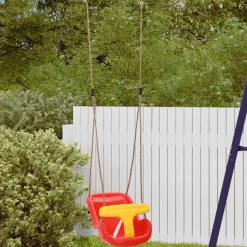 vidaXL Babygynge Rød 36 x 43 x 42 cm Plastik