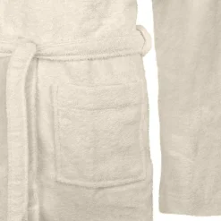 vidaXL Badekåbe KINN Creme S Bomuld
