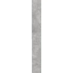 vidaXL badeværelsesskab til vaskemaskine 64x24x190 cm betongrå