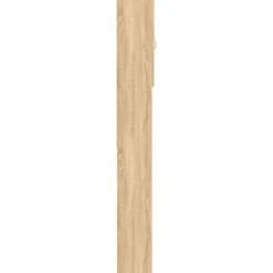 vidaXL badeværelsesskab til vaskemaskine 64x25,5x190 cm sonoma-eg