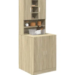 vidaXL badeværelsesskab 70,5x24x90 cm sonoma-eg