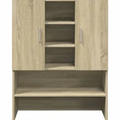 vidaXL badeværelsesskab 70,5x24x90 cm sonoma-eg