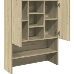 vidaXL badeværelsesskab 70,5x24x90 cm sonoma-eg
