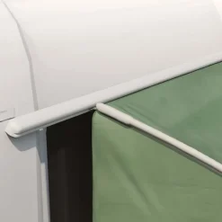 vidaXL Bagklapstelt med tag Grøn 194 x 180 x 210 cm taft