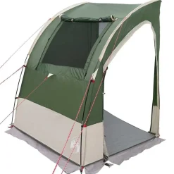 vidaXL Bagklapstelt med tag Grøn 194 x 180 x 210 cm taft