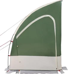 vidaXL Bagklapstelt med tag Grøn 194 x 180 x 210 cm taft